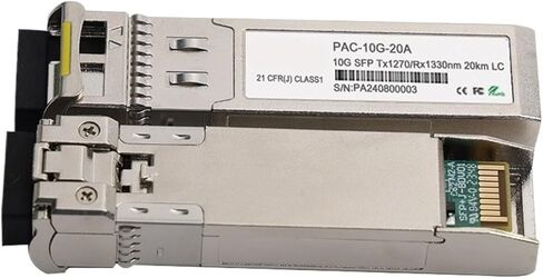 10G SFP وحدة TRANSCEVIER 10km 20km 40km 60km 70km 80/100km SM WDM SFP+ MODULE (40km-1pair) in Saudi Arabia