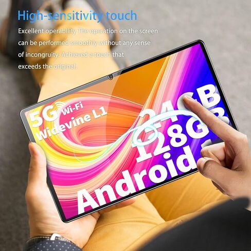 حامي الشاشة لـ Hisorl T901 Tablet 10inch ، HD Glass Hedged ، 9H صلابة ، خدش ، واقي أفلام زجاجية مضادة للأصفر ، و GASS GANGER FILD HISORL T901 [2 Pack] in Kuwait