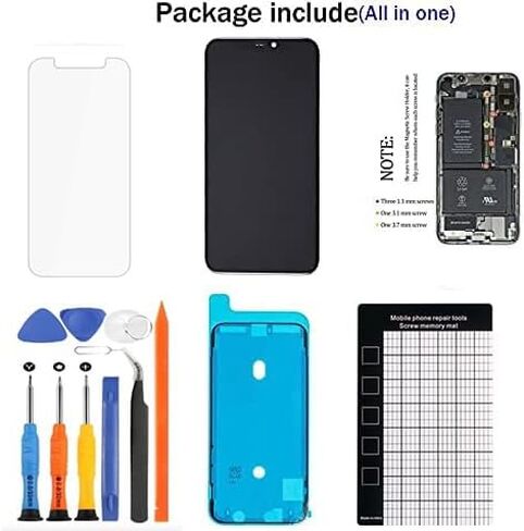 for iPhone XR Screen Replacement 6.1 inch,LCD Display Touch Screen Digitizer Assembly with Repair Tools, Compatible with Model A1984, A2105, A2106, A2108 in Saudi Arabia