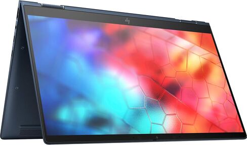 HP Elite Dragonfly 13.3" Touchscreen 2 in 1 Notebook - Core i7 i7-8665U - 16 GB RAM - 512 GB SSD - Dragonfly Blue - Windows 10 Pro - Intel UHD Graphics 620 - in-Plane Switching (IPS) Technology, in Saudi Arabia
