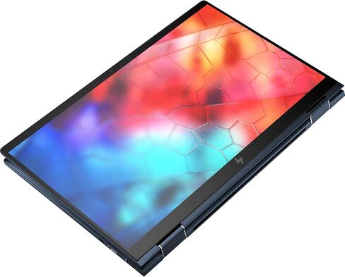 HP Elite Dragonfly 13.3" Touchscreen 2 in 1 Notebook - Core i7 i7-8665U - 16 GB RAM - 512 GB SSD - Dragonfly Blue - Windows 10 Pro - Intel UHD Graphics 620 - in-Plane Switching (IPS) Technology, in Saudi Arabia