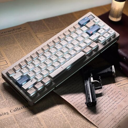 daixiahu Theme Keycap Nuclear Power Profile 140+ Key Transparent Sublimation PBT Keyboard Cap (Robin) in Kuwait