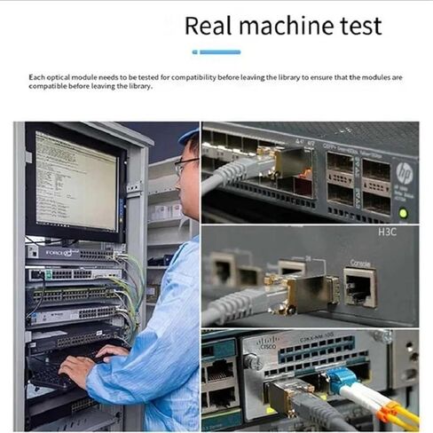 SFP الألياف وحدة Ethernet Port RJ45 الوحدة 1000Base-T مفتاح موصل النحاس متوافق مع Gigabit Ethernet (2pcs) in Saudi Arabia