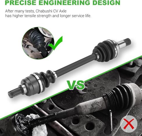 Rear Left Right CV Axle Shaft for Yamaha Grizzly 700 FI YFM700 2007-2013, Grizzly 550 YFM550 2009-2014, YFM450 Kodiak 450 2018-2021 28P-2510F-00-00 28P-2518E-10-00 in Saudi Arabia