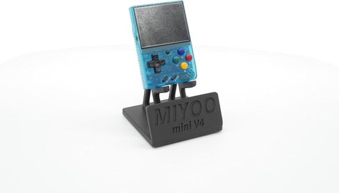 Display Stand for Miyoo Mini V4 لـ MMV4 مع مساحة الشحن | وحدة رف قفص الاتهام للألعاب الجهاز الرجعية متوافق مع قبضة JCSFY in Saudi Arabia