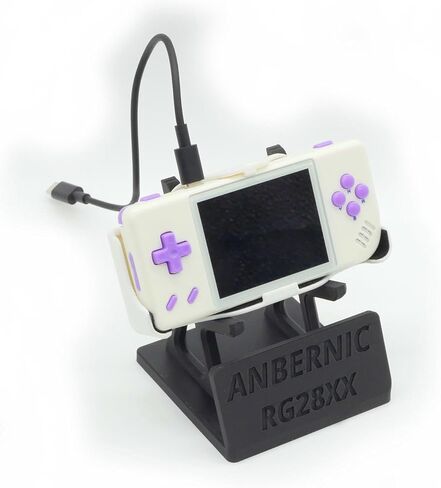 Display Stand for RG28XX لـ Anbernic 28xx مع مساحة الشحن | وحدة رف قفص الاتهام للألعاب الجهاز الرجعية متوافق مع قبضة JCSFY in Saudi Arabia