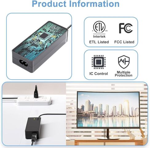 19V استبدال لمراقبة ACER سلك توافق مع شاشة ACER R240HY SB220Q S230HL SA230 S231HL S232HL H236HL S202HL S240HL S220HQL G246HL in Saudi Arabia