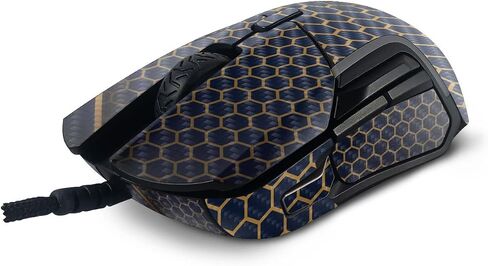 Mayyskins Carbon Carbon Confiber Tinciptived مع منافسة الفولاذ 5 ألعاب الماوس - Hex الحديثة | واقي ، دائم من ألياف الكربون المحكم | من السهل تطبيق وتغيير الأنماط | صنع في الولايات المتحدة in Saudi Arabia
