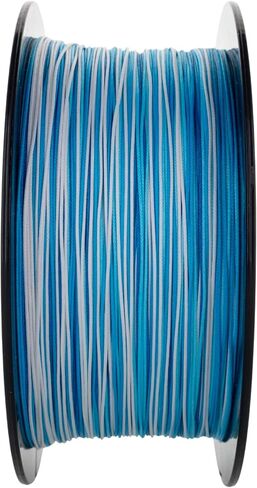 Reaction Tackle Hollow Core Braided Fishing Line, 16 Strand Braid Line, Knotless Splice Leader Connections for Freshwater or Saltwater Fishing Line in Saudi Arabia
