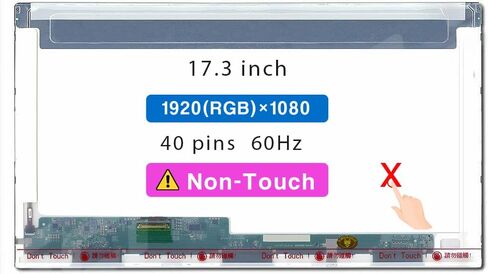 17.3" Screen Replacement N173HGE-L11 for ASUS Rog G750J G750JM G750JS G750JZ LCD Display Panel 40 pin (FHD 1920 * 1080 Non-Touch) in Saudi Arabia