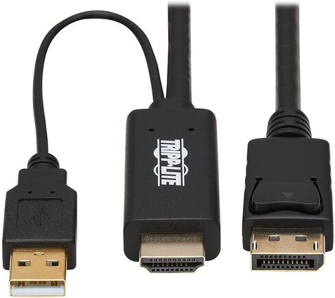 Tripp Lite HDMI لعرض كبل محول PORTOPTY نشط 4K USB الطاقة M/M 2M (P567-02M) in Saudi Arabia