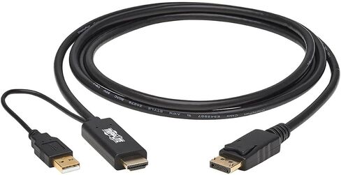 Tripp Lite HDMI لعرض كبل محول PORTOPTY نشط 4K USB الطاقة M/M 2M (P567-02M) in Saudi Arabia