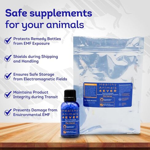 HealthyAnimals4Ever Horse All-Natural Equine Protozoal Myeloencephalitis (EPM) Support - Reduces Weakness, Ataxia & Loss of Coordination - Supplements for Horses - Highly Effective - 300 Tablets in Saudi Arabia