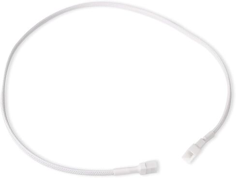 Alphacool Fan Cable 4-pin to 4-pin Extension, 60cm, White in Saudi Arabia
