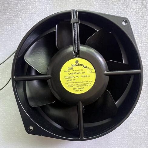 U6250MK-TP FAN U6250MK-TP 220-230VAC 25/28W 150 × 55 مم مروحة تبريد عالية درجة الحرارة in Kuwait