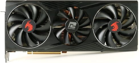 PowerColor Red Dragon AMD Radeon RX 6800 Gaming Graphics Card with 16GB GDDR6 Memory, Powered by AMD RDNA 2, Raytracing, PCI Express 4.0, HDMI 2.1, AMD Infinity Cache (Renewed) in Kuwait