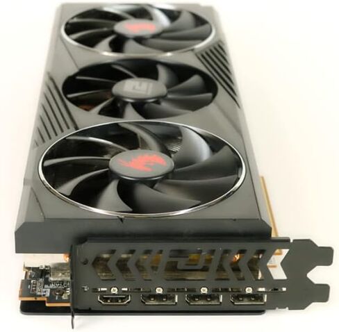 PowerColor Red Dragon AMD Radeon RX 6800 Gaming Graphics Card with 16GB GDDR6 Memory, Powered by AMD RDNA 2, Raytracing, PCI Express 4.0, HDMI 2.1, AMD Infinity Cache (Renewed) in Kuwait