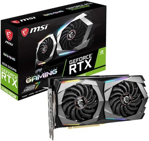 MSI Gaming Geforce RTX 2060 Super 8GB GDRR6 256 بت HDMI/DP G-Sync Turing Architecture Card (RTX 2060 Super Gaming) in Saudi Arabia