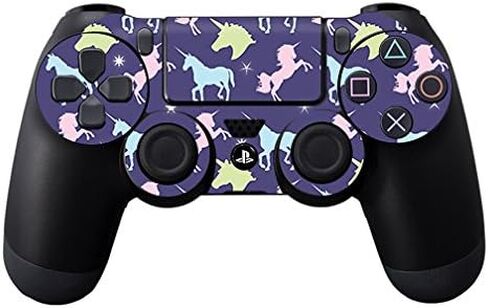 MightySkins Skin Compatible with Sony PS4 Controller - Unicorn Dream | Protective, Durable, and Unique Vinyl Decal wrap Cover | Easy to Apply, Remove, and Change Styles | Made in The USA in Saudi Arabia