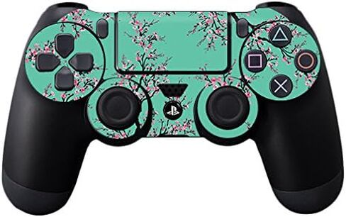 MightySkins Skin Compatible with Sony PS4 Controller - Cherry Blossom Tree | Protective, Durable, and Unique Vinyl Decal wrap Cover | Easy to Apply, Remove, and Change Styles | Made in The USA in Saudi Arabia
