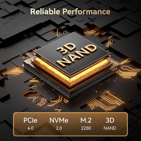 Idsonix 2TB NVME M.2 SSD لـ PS5 باستخدام Devink the Heathink ، PCIE 4.0 Internal State Drive ، حتى 7400 ميجابايت/ثانية ، مناسب لتوسيع ذاكرة PlayStation 5 ، للألعاب-IE5 in Kuwait