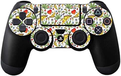 MightySkins Skin Compatible with Sony PS4 Controller - Cherry Blossom Tree | Protective, Durable, and Unique Vinyl Decal wrap Cover | Easy to Apply, Remove, and Change Styles | Made in The USA in Saudi Arabia