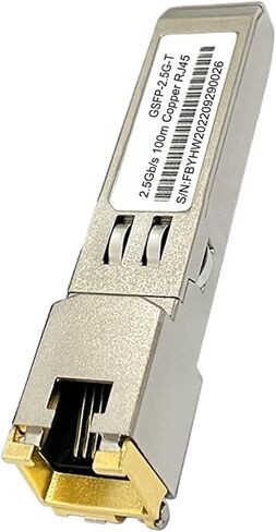 SFP إلى RJ45 الوحدة 1.25G/2.5G/10GBS SFP+ وحدة النحاس المستقبلية البصرية لمفتاح Ethernet (1PCS 10G-TX) in Saudi Arabia