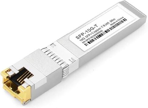 10G SFP+ Fiber 2.5G Copper SFP Modules Optical Port Turn to RJ45 Ethernet Port Switch Gigabit Transceiver Module(10G 1PCS) in Saudi Arabia