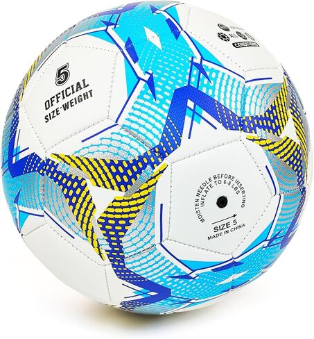 Soccer Ball Size 5 Classic Black&White Soccer Ball Sports Training Ball Lawn Indoor Outdoor Play BallsKids Gift in Kuwait