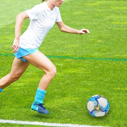 Soccer Ball Size 5 Classic Black&White Soccer Ball Sports Training Ball Lawn Indoor Outdoor Play BallsKids Gift in Kuwait