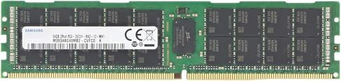 Samsung RDIMM 64GB PC4 2933 DDR4 2RX4 M393A8G40MB2-CVF RAM MEMORY ECC مسجلة لـ Dell HP Lenovo Supermicro in Kuwait