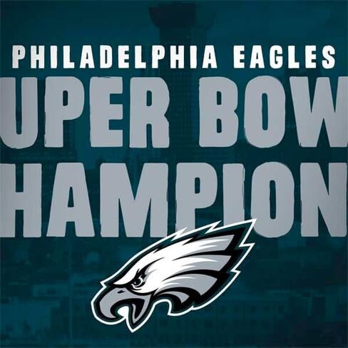 Skinit Skinit Lastop Skin Compatible مع Surface Book 2 13.5in - تصميم NFL Philadelphia Eagles Super Lix المرخص رسميًا in Kuwait