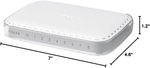 Netgear Prosafe GS608 8-Port Gigabit Ethernet Switch in Kuwait