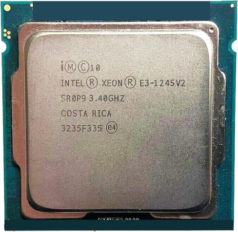 Xeon CPU E3-1245V2 Processor 3.40GHz 8M Quad-Core Socket 1155 E3 1245V2 E3-1245 V2 1245 in Saudi Arabia