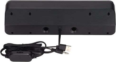 مكبر الصوت السلكي سطح المكتب ، Hifi Stereo SPROOFER USB مدعوم 3.5 مم سدادات سطح المكتب المحمولة الطويلة لمكبر صوت الكمبيوتر التلفزيوني الصوتي المنزلي in Kuwait