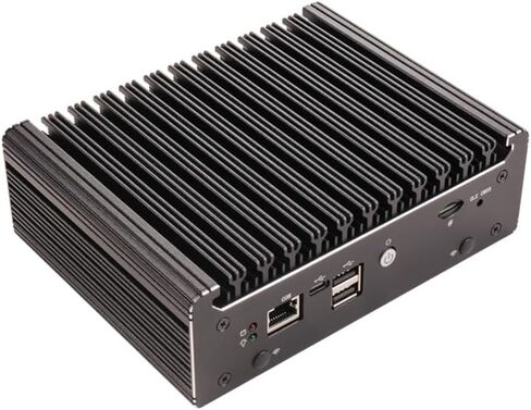 Mini PC ، Twin Lake N150 (ترقية N100) ، 16 جيجابايت DDR4 RAM 512GB M.2 NVME ، Type-C/HD DP ، كمبيوتر سطح المكتب Mini ، WiFi 4K/60Hz Dual-Display USB3.0， 4* I226-V 2.5G LAN in Kuwait