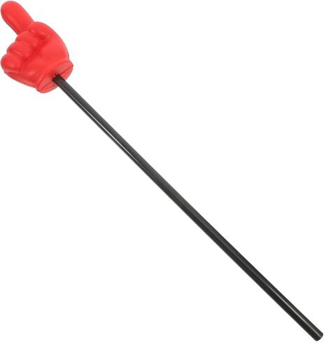 Logofun Teacher Pointer Stick Reading Hand Pointer Classroom Pointer Finger School Tool Tool for Holiday Game Party Supplies - Red in Kuwait