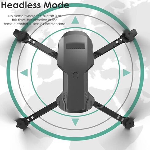 Drone with Camera for Adults 4k FPV 120° wide-Angle WiFi RC Quadcopter Long flight time (3 Batteries) Helicopters Flips RTF in Saudi Arabia