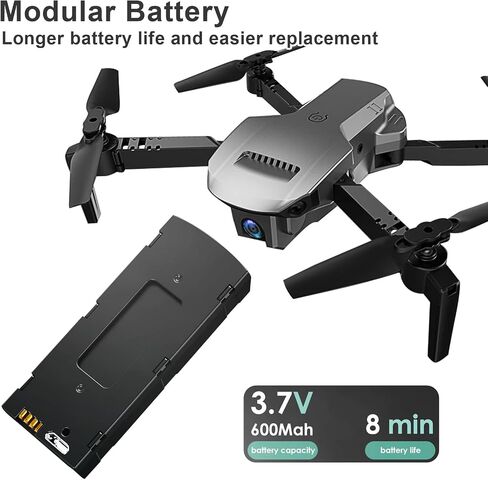 Drone with Camera for Adults 4k FPV 120° wide-Angle WiFi RC Quadcopter Long flight time (3 Batteries) Helicopters Flips RTF in Saudi Arabia