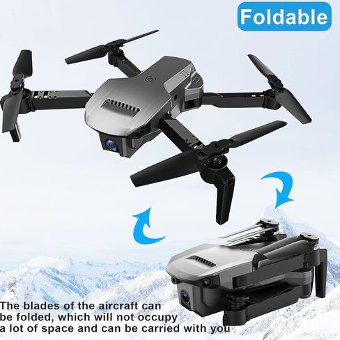 Drone with Camera for Adults 4k FPV 120° wide-Angle WiFi RC Quadcopter Long flight time (3 Batteries) Helicopters Flips RTF in Saudi Arabia