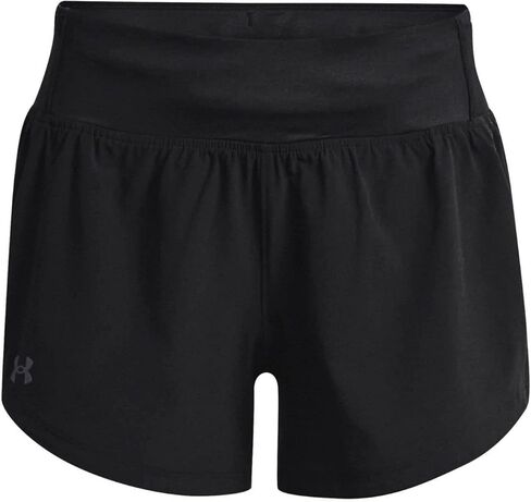 Under Armour - Womens Speedpocket Perf Shorts, Color Black/Black (001), Size: Medium in Saudi Arabia