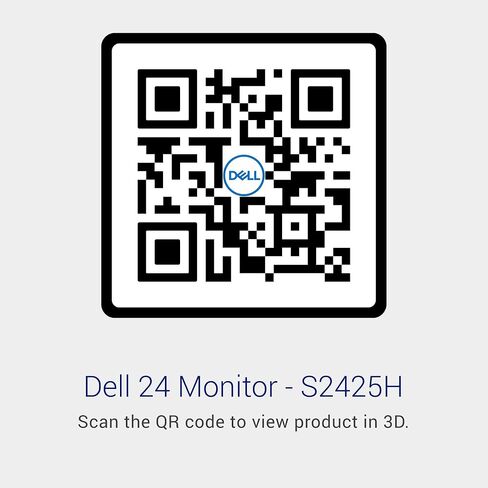 شاشة Dell S2425H - 23.8 بوصة HD (1920x1080) 8ms 100Hz شاشة ، مكبرات صوت متكاملة 2 × 5W ، 2 × HDMI ، 16.7 مليون لون ، قابلية ضبط الإمالة - الفضة (متجددة) in Kuwait