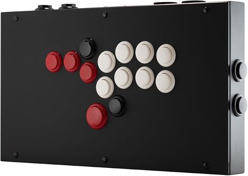 Fightbox F8 R3L3 Controller Black Arcade ، Leverless ، Sanwa Electronic Switch ، 16 buttons ، PCENTING FOR in Kuwait