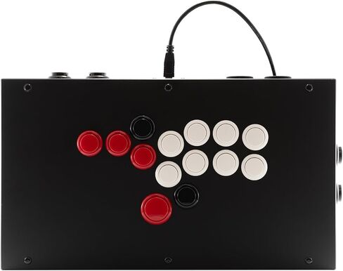 Fightbox F8 R3L3 Controller Black Arcade ، Leverless ، Sanwa Electronic Switch ، 16 buttons ، PCENTING FOR in Kuwait