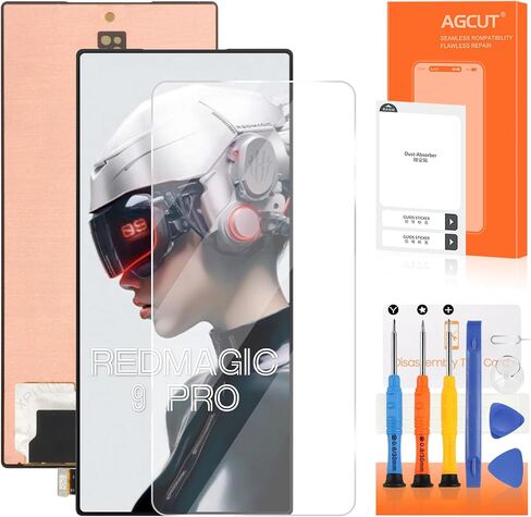 الأصلي لـ ZTE Nubia Red Magic 9 Pro Screen Replacement for Zte Nubia Red Magic 9 Pro LCD Disply NX769J Migitizer Touch Screen Complist in Saudi Arabia