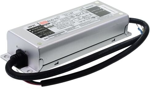 Mean Well ELG 75W 48V 1.6A DRIVER ， 3 سلك إدخال ELG-75-48A-3Y محول إمدادات الطاقة التبديل مع IP65 ، وظيفة PFC ، الجهد الثابت/التيار in Kuwait
