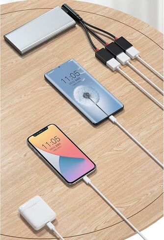 محول USB 2.0 من 1 إلى 3 كابل امتداد الخائن متعددة لشحن كبل تمديد الكمبيوتر المحمول USB in Kuwait