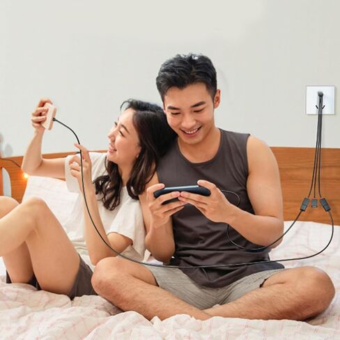 محول USB 2.0 من 1 إلى 3 كابل امتداد الخائن متعددة لشحن كبل تمديد الكمبيوتر المحمول USB in Kuwait
