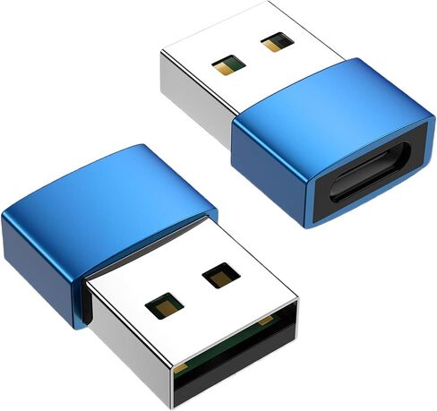 مجموعة محول USB C إلى USB2.0 من 2 USB2.0 ذكر لكتابة C أنثى لتوسيع الجهاز المحمول لجهاز الكمبيوتر المحمول للكمبيوتر الشخصي OTG in Kuwait