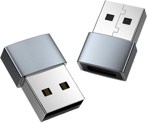 مجموعة محول USB C إلى USB2.0 من 2 USB2.0 ذكر لكتابة C أنثى لتوسيع الجهاز المحمول لجهاز الكمبيوتر المحمول للكمبيوتر الشخصي OTG in Kuwait